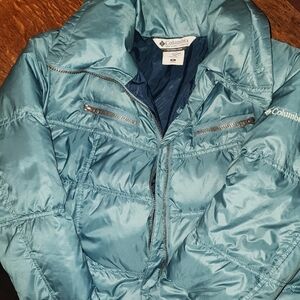 Columbia Women's Teal Puffer Jacket